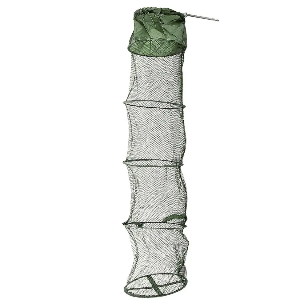 

5 Layers Collapsible Fish Shrimp Minnow Fishing Bait Trap Dip Net Cage Easy To Carry And Large Capacity Easy To Operate