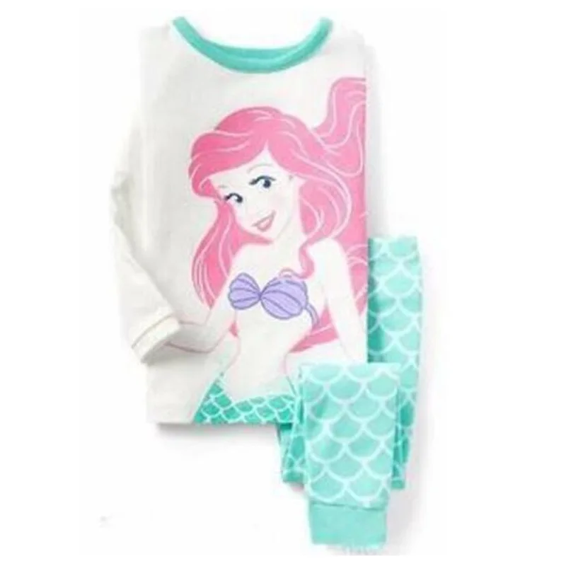 

kids pijama infantil sleepwear home clothing cartoon Baby pijama kids girls pajamas sets Snow White Princess pyjamas 2-7Y LPJ