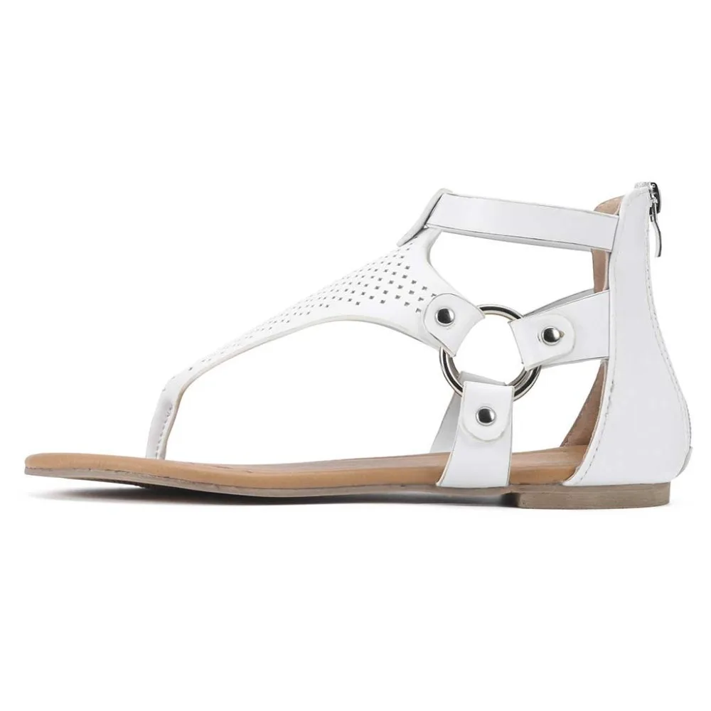 Flats casual shoes woman sandals female 2019 fashion lighted flat with women shoes solid clip toe hollow women sandals plus size (5)