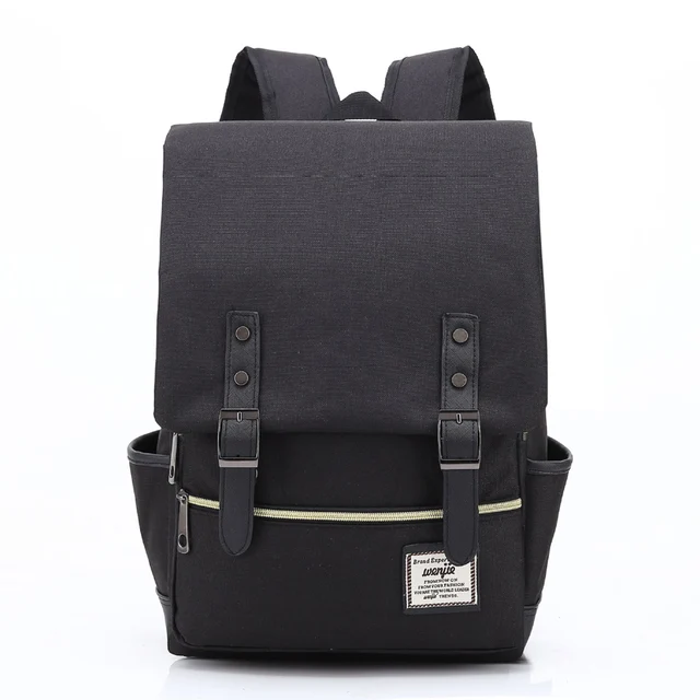 Vintage Unisex Oxford Waterproof Backpacks Large Capacity Men Travel Bag Women Students School Books 16 Inch Laptop Backpack 5