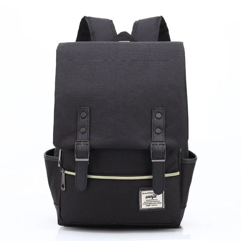 Vintage Unisex Oxford Waterproof Backpacks Large Capacity Men Canvas Travel Bag Women Students School Books Laptop Backpack_voghion.com