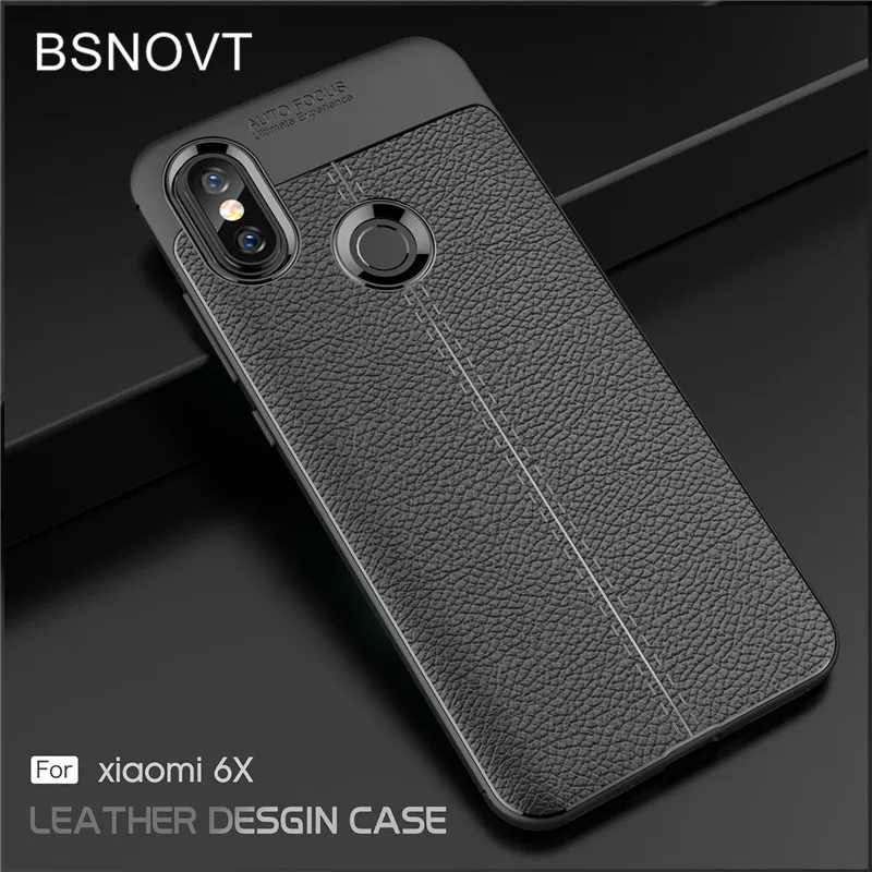 

BSNOVT For Xiaomi Mi A2 Cover Shockproof Luxury Leather TPU Case For Xiaomi Mi A2 Case Xiaomi Mi A2 Phone Case Capa Fundas