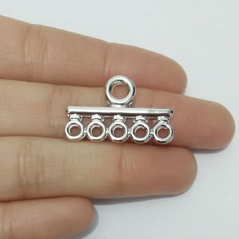 5 рядное многослойное ожерелье Лариат diy дужки серьги разделитель бусин пряди застежка-краб удлинитель цепь пряжка-фиксатор результаты
