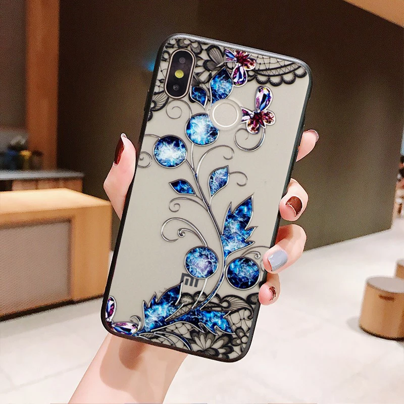YueTuo coque чехол для Xiaomi Redmi Note 6 pro Note6 6Pro роскошный красивый 3d на жестком ПК телефоне