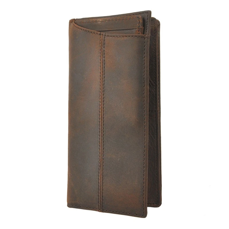 

Punk Genuine Leather Wallet Women High Quality Soft Long Purse Fashion Female Wallets Card Holder Clutch Wallets