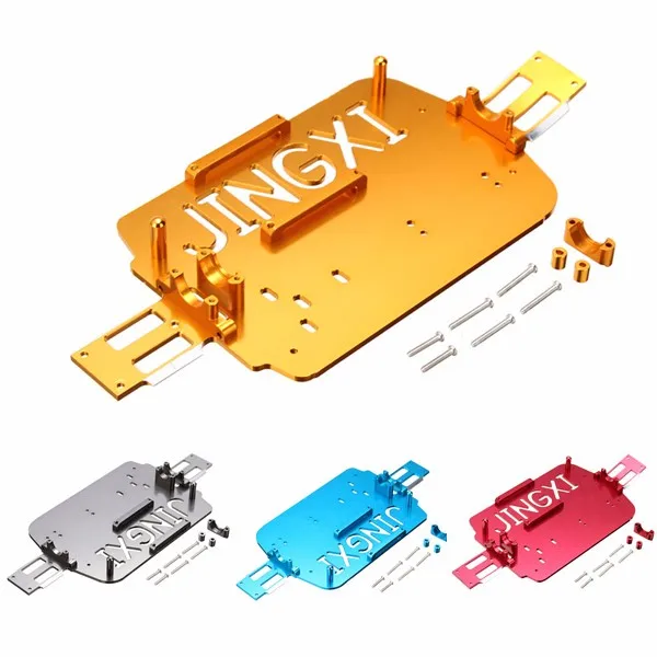 Горячая WLtoys обновление Металлическое шасси автомобиля снизу A949 A959-B A969 A979 K929 1/18 RC части автомобиля