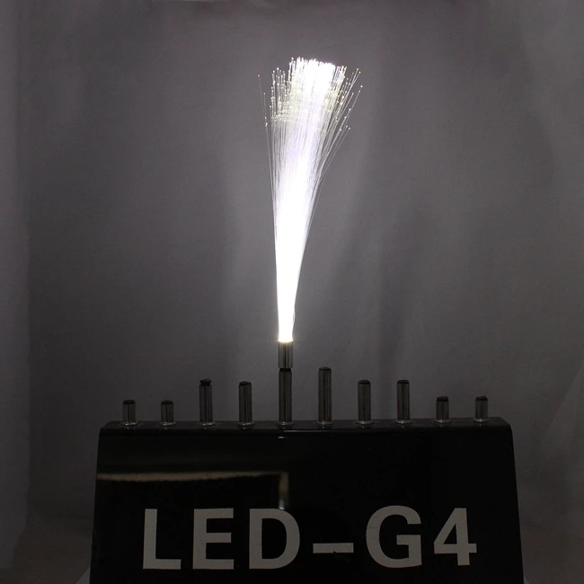 Led G4 волоконно оптический свет 12 В постоянного тока декоративные лампы для