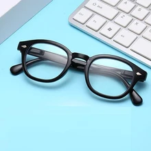 Ретро классические черные очки для чтения прозрачная анти-синяя Анти-усталость унисекс очки для чтения Прямая с фабрики