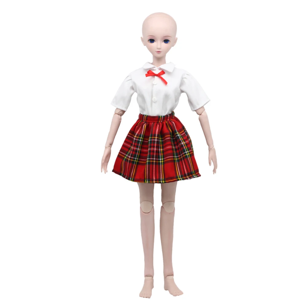 BJD Одежда для куклы платье для девочки подходит 60 см 1/3 BJD кукла модная плиссированная юбка \ рубашка \ вязаный кардиган игрушки подарок