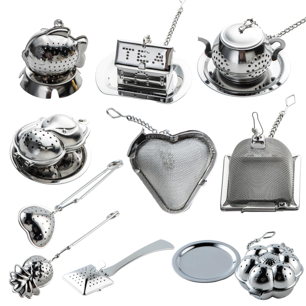 Tea Infuser Stainless Steel Heart Tea Strainer