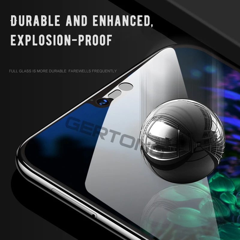 Защитное стекло для Honor 8X закаленное с полным покрытием Huawei 10 9 8 Lite 7C 7A Pro 8A