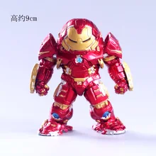 New Hot TheAvengers Iron Man Action Figure Model 9cm Iron Man Doll PVC ACGN figure Toy Brinquedos Anime kids Toys 21cm undead warlock action figure 1 8 scale painted figure windrunner doll pvc acgn figure garage kit toys brinquedos anime