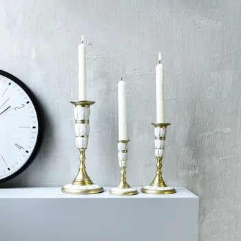 

Home Decoration Candlestick Hotel Model Room Candlestick Decoration Table Romantic Candlestick