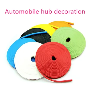 

8M Automobile wheel trim strip FOR Hyundai ix35 iX45 iX25 i20 i30 Sonata,Verna,Solaris,Elantra Car-Styling sticker Accessories