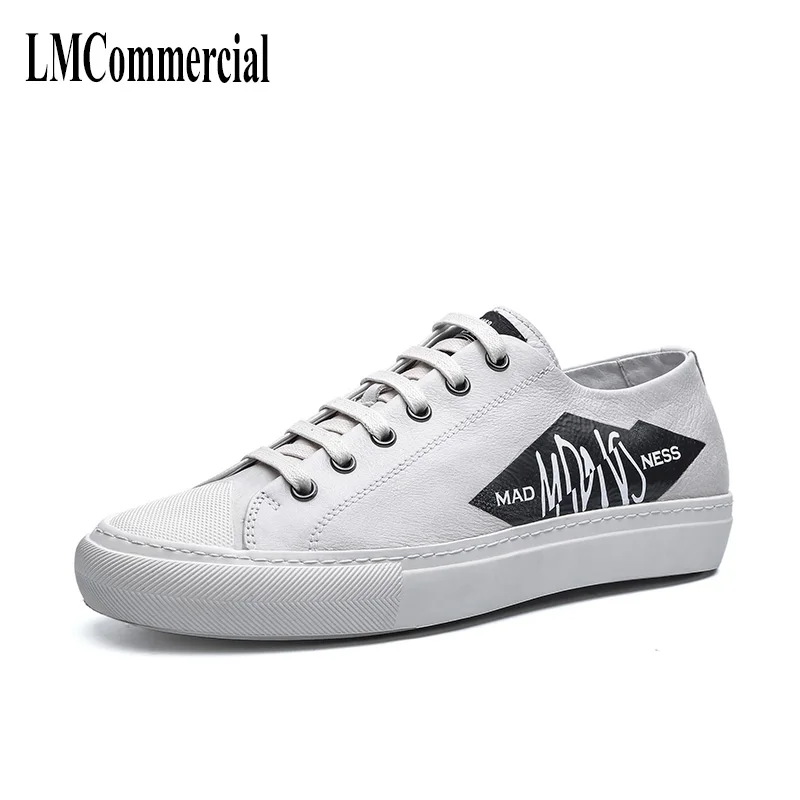 

White Boat Boys Autumn and Winter Korean Edition trend Student 2017 New style retro shoes Men's Casual shoes flat soles