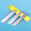 10 uniunids/lote cuchillo de hoja de alta calidad portátil de acero de 0,6mm de espesor cuchillo de utilidad DIY cortador de arte duradero 10 cm x 1,8 cm ► Foto 2/6