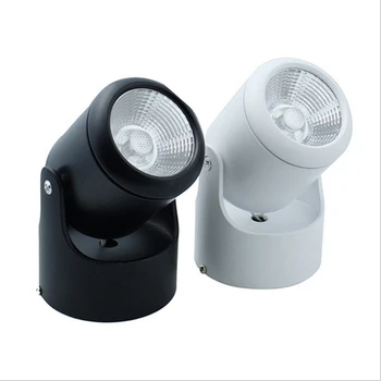 

Free Shipping Hot sale 10W 15W COB LED downlights Surface Mounted Ceiling light 360 degree Rotation Ceiling Downlight AC85-265V
