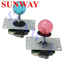 2 шт. аркадный джойстик контроллер игровой автомат 4/8way sanwa Джойстик с кристаллом balltop копия Sanwa замена джойстика