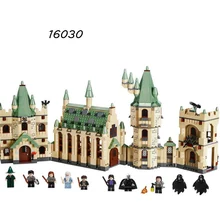 Novo Castelo de Hogwarts Oleiro Harri Serices Defesa Guerra Blocos Bricks Compatível Com legoINGLY Modelo de Construção Brinquedos Para Crianças