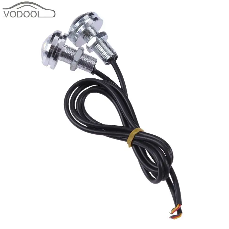 2 шт. белый янтарь 5630 4SMD 55 Вт Автомобильный светодиодный DRL Орлиный взгляд