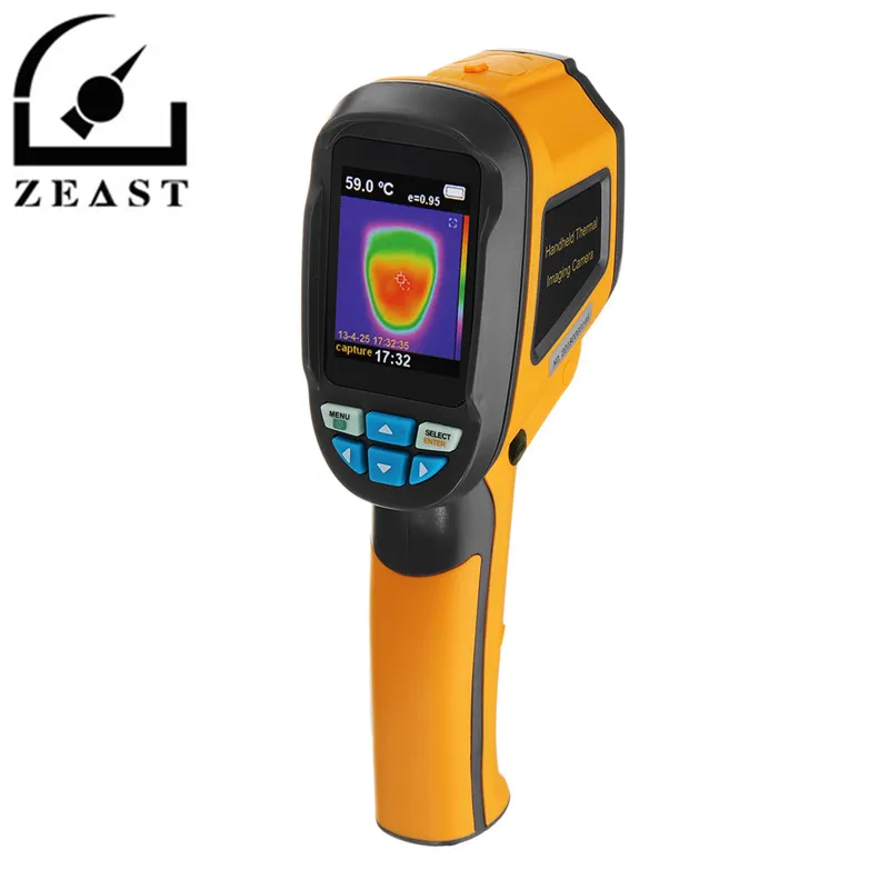 

HT02 Handheld Thermograph Camera Infrared Thermal Camera Digital Infrared Imager Temperature Tester with 2.4inch LCD Display