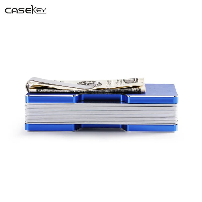 CaseKey Новый Алюминий кредитной держатель для карт Организатор Дело RFID кошелек