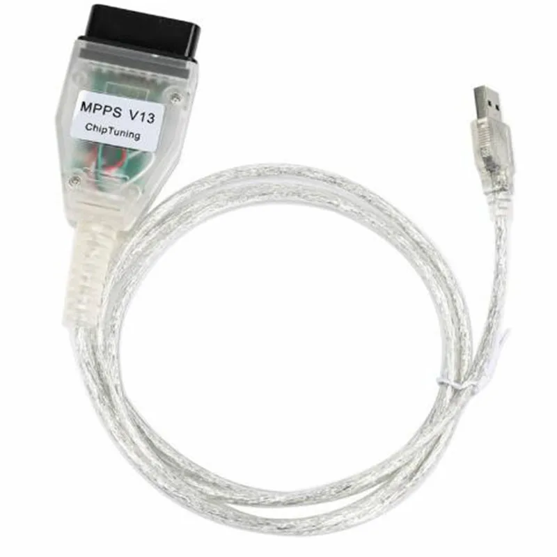 Самые низкие цены MPPS V13.02 OBDII MPPS V13 чип-тюнинг флэш автомобильный диагностический кабель SMPS MPPS K CAN мигающий указатель ЭБУ чип токарный инструмент