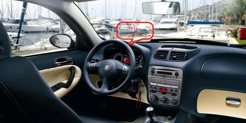 Автомобилей HUD Head Up Дисплей для alfa romeo 156/159/166/147 refkecting лобовое стекло Экран безопасного вождения экран проектор