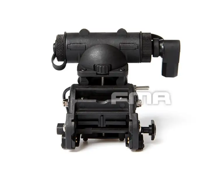 

New FMA Airsoft AVS-9 Aviator's NVS Mount Helmet Mount with Battery Case TB1272