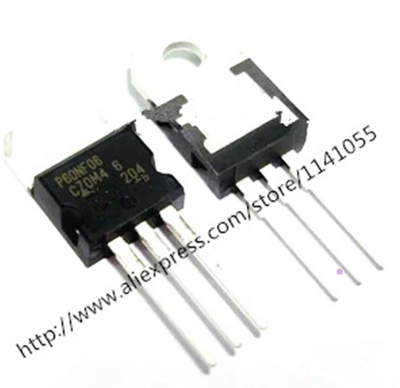 Free Shipping !!! STP60NF06 P60NF06 TO 220 best quality-in Transistors ...