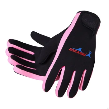 

1.5mm neoprene swimming diving gloves neoprene anti-slip glove with the magic stick for winter swimming warm