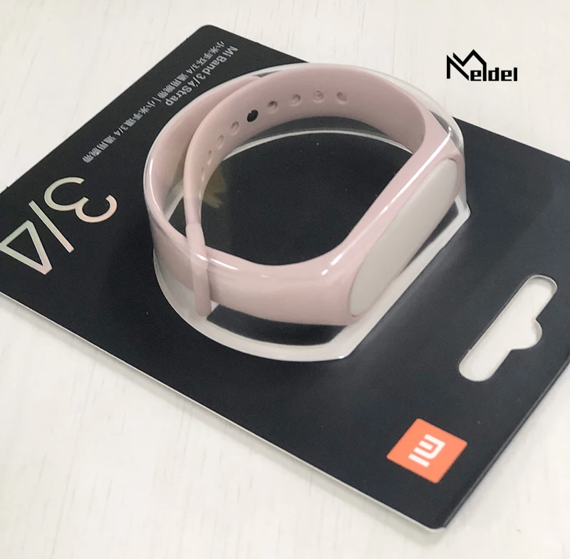 Оригинальный цветной силиконовый браслет Xiaomi Mi band 4 сменный Браслет для ремешки