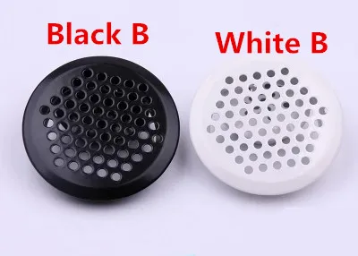 20Pcs 30mm/65mm Wardrobe shoe Cabinet Ventilating Mesh Hole Air Vents Metal Mesh Hole Round Louver Ventilation Grille Air