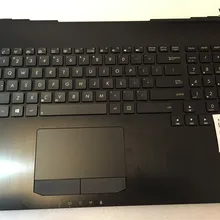 Yourui для ASUSG750 G750JH G750JM G750JS G750JW G750JX G750JZ Английский ноутбук клавиатура с подсветкой и Упор для рук верх