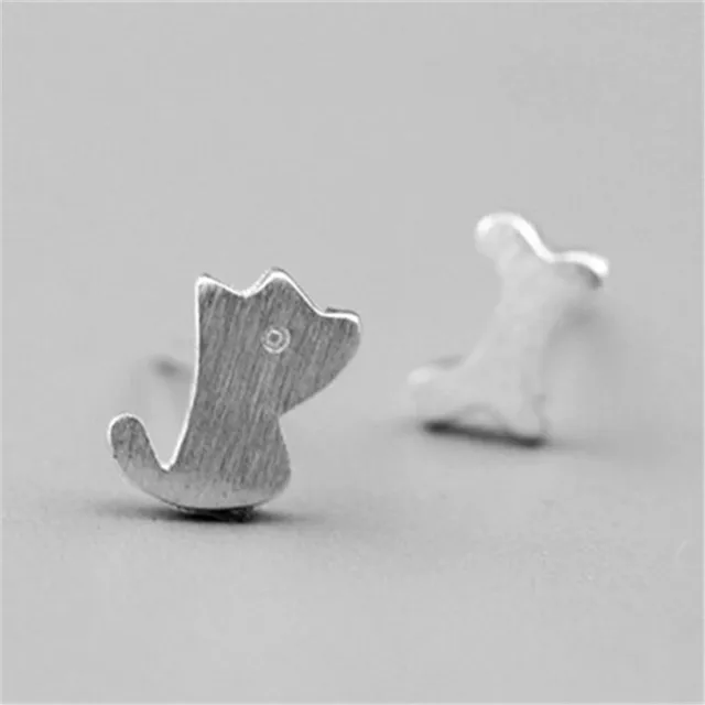 Fashion Dog Bone Earrings For Women Tiny Animal Fashion Dog Bone Earrings For Women Tiny Animal European Eat Stud