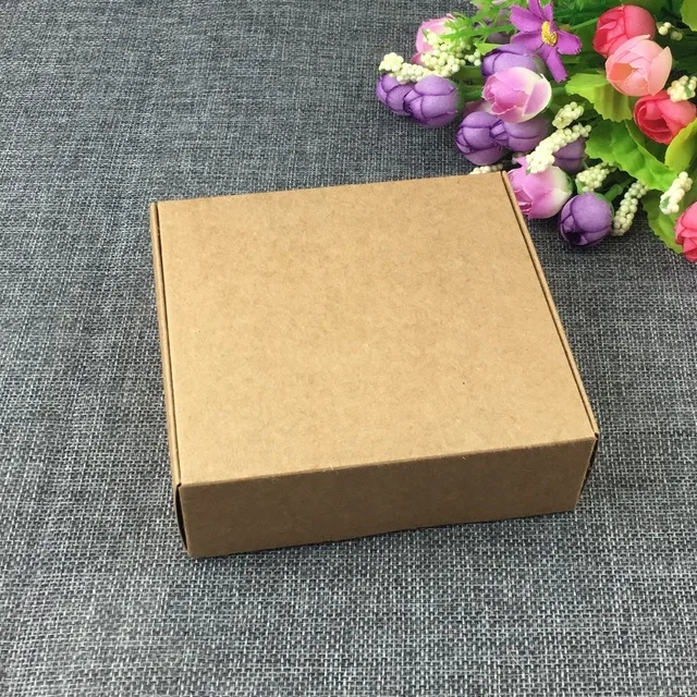 Подарочная крафт-коробка 3,5*11*11,5 см пустая посылка коробка для украшений/шарф/галстук DIY 1 лот = 20 шт. принимаем на заказ цена логотипа Экстра