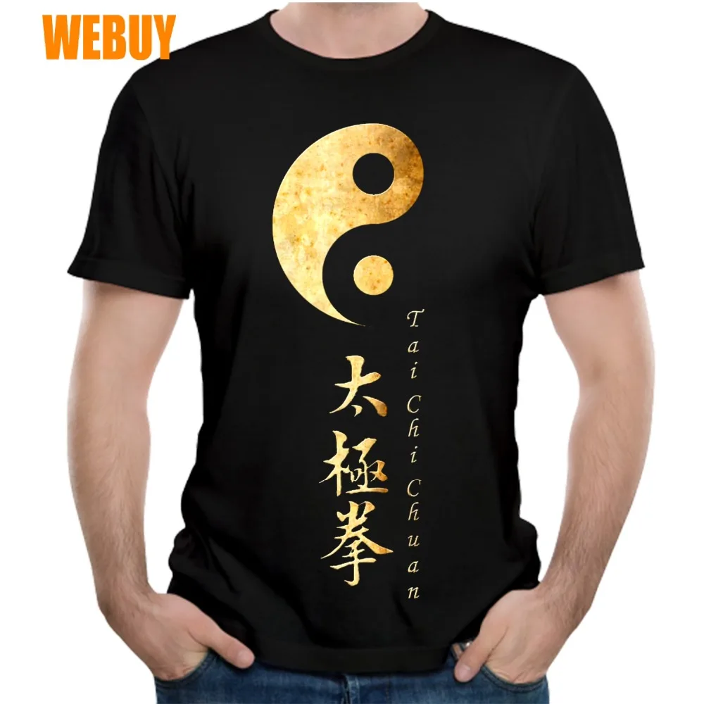 Новая футболка для мальчиков Tai Chi Yin Yang Harajuku дышащая размера плюс с 3D принтом 100%