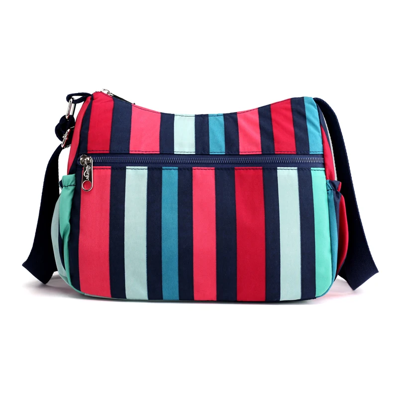 Новая модная женская сумка через плечо, повседневная брендовая качественная нейлоновая многофункциональная сумка-мессенджер, Женская Портативная сумка с принтом для покупок