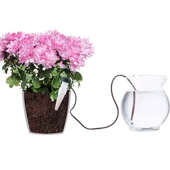 

10pcs Indoor Plants Automatic Drip Irrigation Watering System Flower Pot Waterer Tool 5O0627