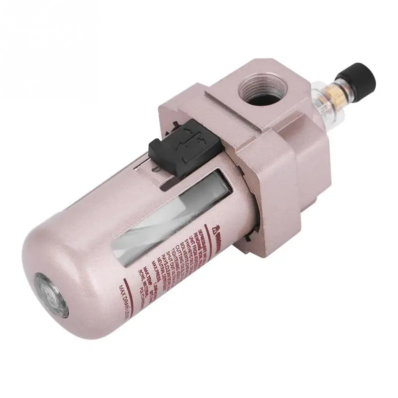 

G3/8 Inch AL3000-03 Air Compressor Drain Filter Water Moisture Trap Separator 5000 L/min Air Drain Filter