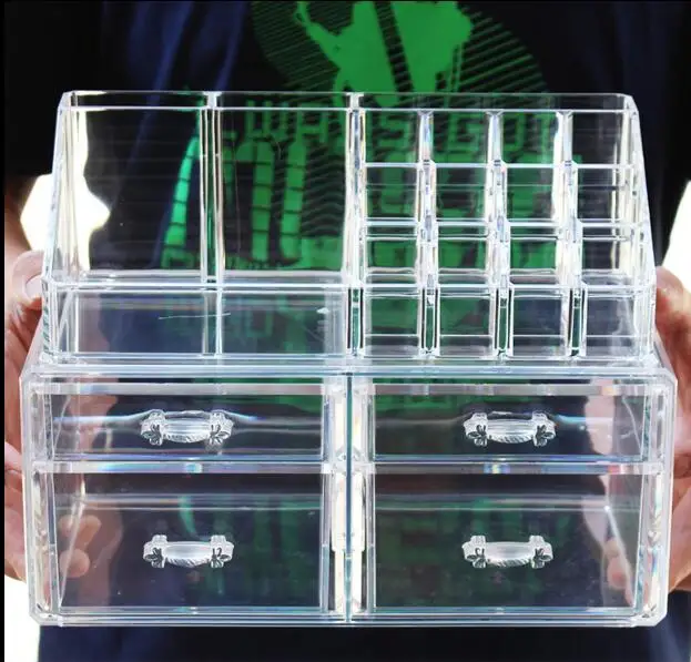 

Transparent acrylic lipstick jewelry desktop creative shelving
