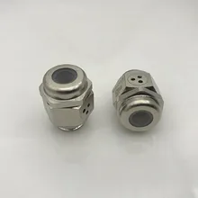 IP68 stggo M12x1.0 металла вентиляционный кабель сальник для герметизации провода с вентиляционными с прозрачной крышкой разъем для аварийного реагирования освещения