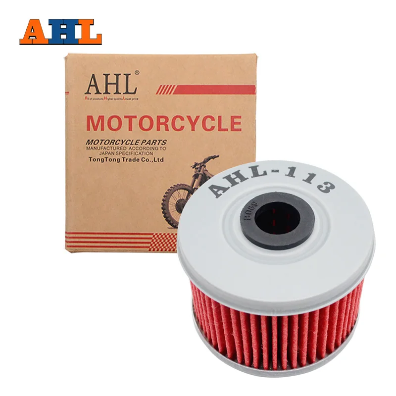 AHL High Performance Powersports Cartridge Oil Filter For Honda ATC 250SX 1985 1986 1987in Oil
