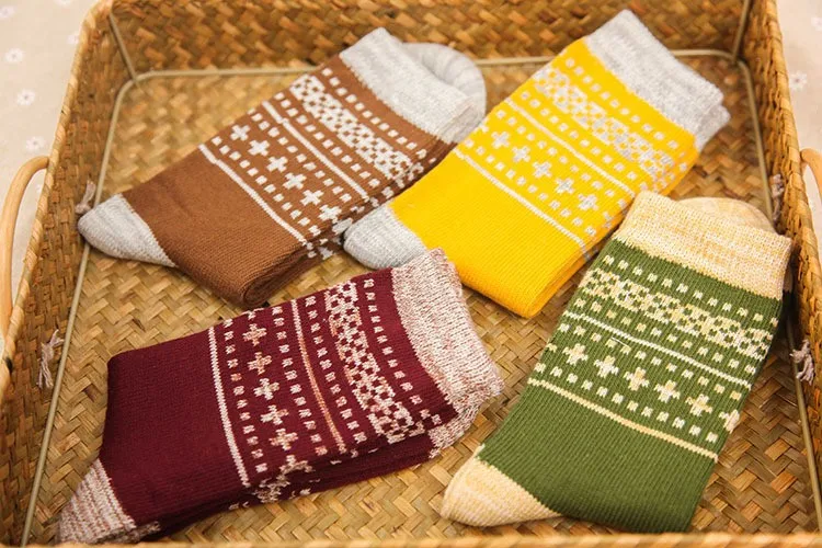 1 пара новых осень-зима носки Harajuku Для мужчин Бизнес хлопковые носки мужские Повседневное носки без пятки теплые толстые носки Для мужчин