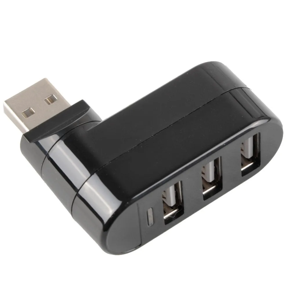 Portable Mini High Speed 3 Ports USB 2.0 Hubs Computer Peripherals For Notebook Personal Computer USB Hubs P20