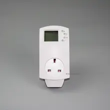 Штекер цифрового соединения в термостате Электрический нагревательный температурный контроллер стандарт Великобритании