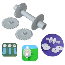 6 шт./компл. для рельефной отделки тортов резак Sugarcraft инструмент торт прокатки штифт Embosser ролик