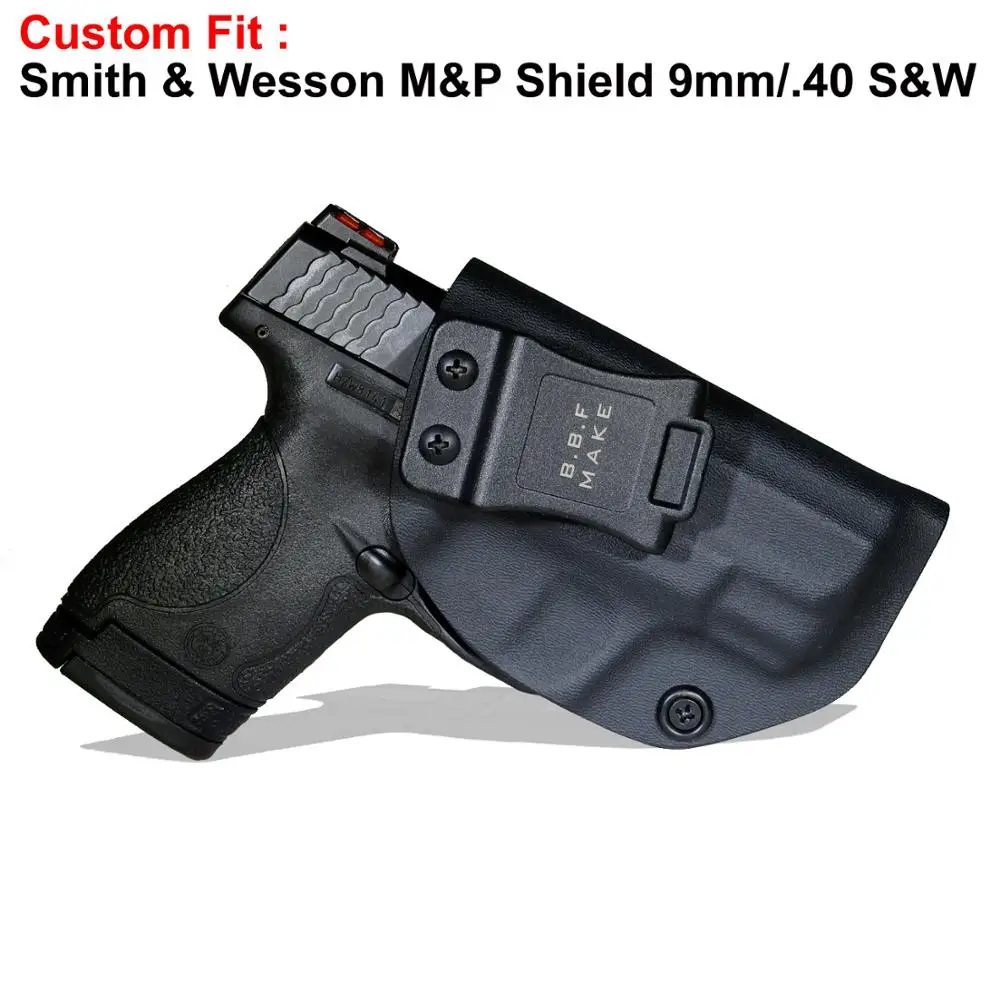 B.B.F Make Чехол-кобура для тактического кидекса IWB Подходит для: M& P Shield 9 мм/. 40 s& w внутри скрытый чехол для поясного пистолета