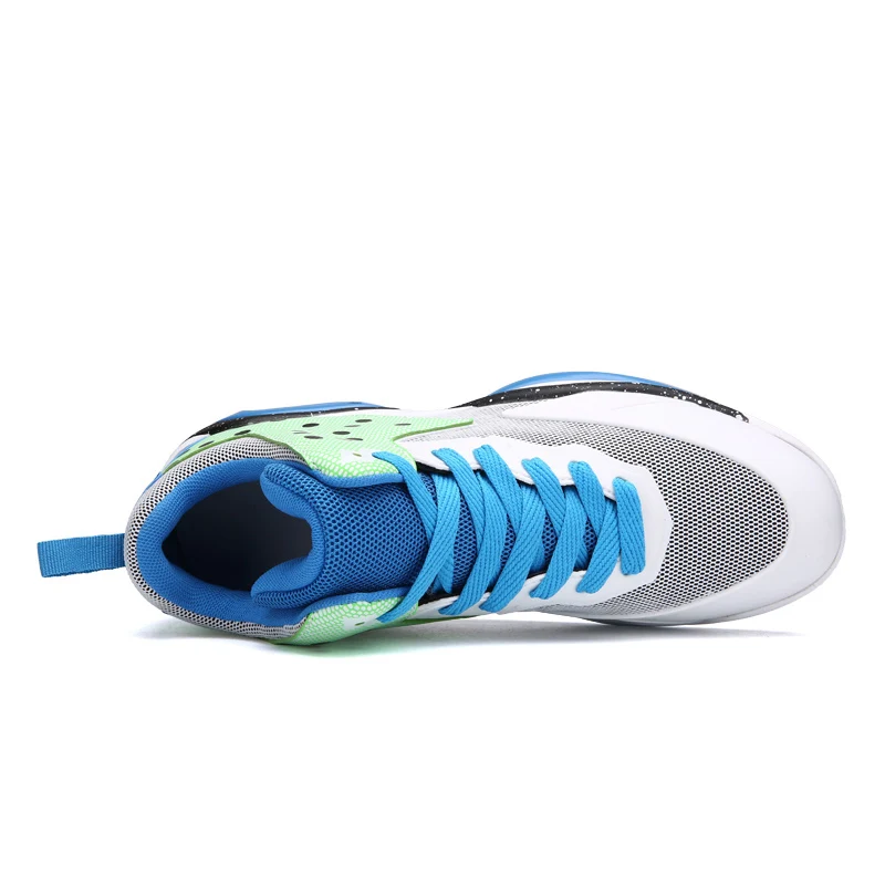 Nueva Zapatillas de baloncesto hombres sneakers Zapatillas de atletismo Baloncesto entrenamiento Botas alto Top deportivos Zapatos zapatos de baloncesto Zapatos