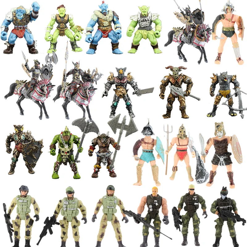 

Estartek Block Toys 3.75 Inch Gladiatus Star Wars Special Rome Warrior Force Set for Action Figure Collection and Holiday Gift